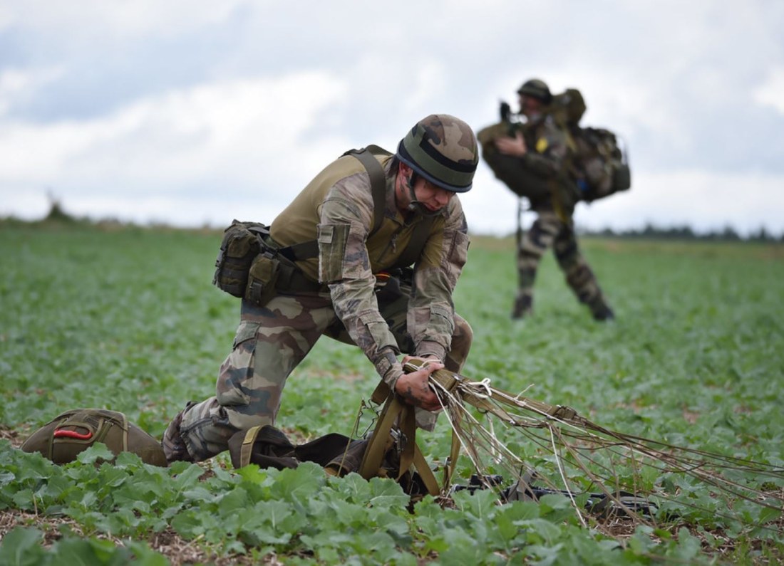 soldier flexible solar panel