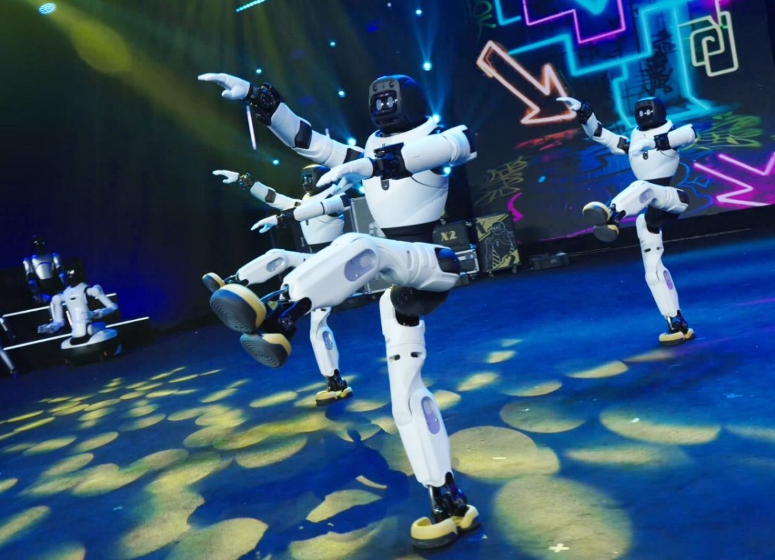 humanoid robot assembly line
