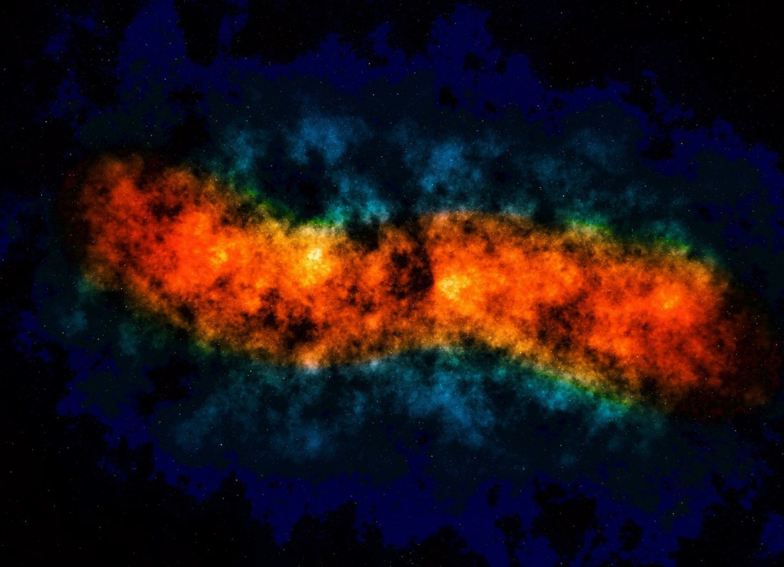 universe explosion abstract