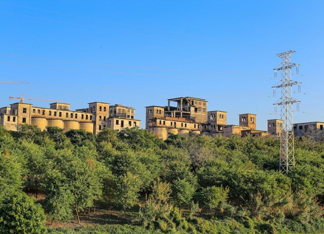 abandoned power plant