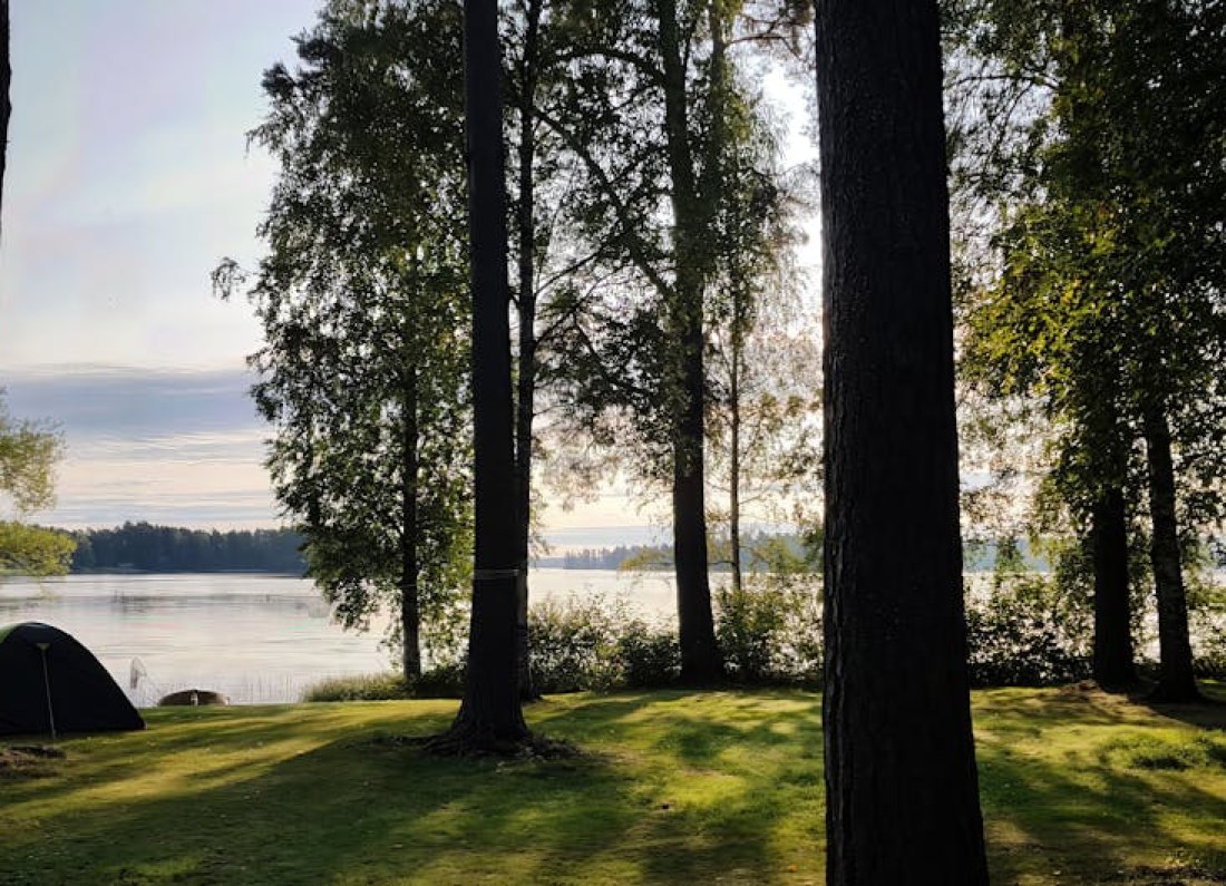 camping Skorzęcin lake