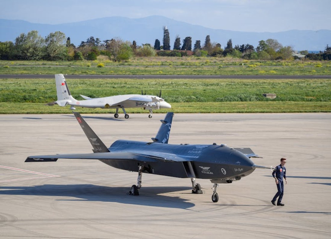 Turkish combat drone