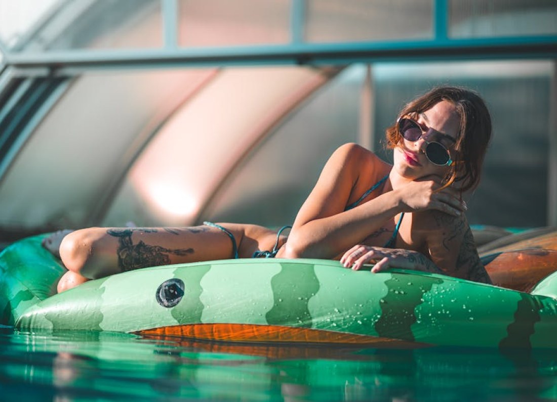 floating pool lake