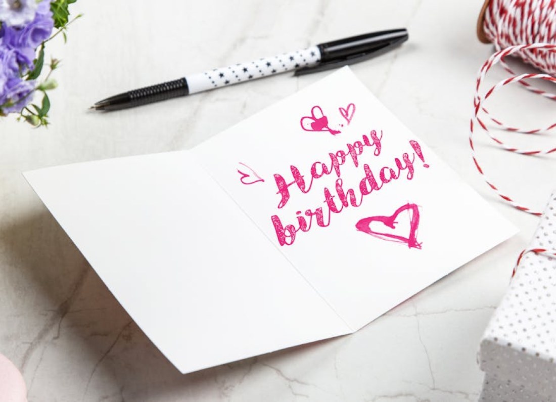 birthday wishes card