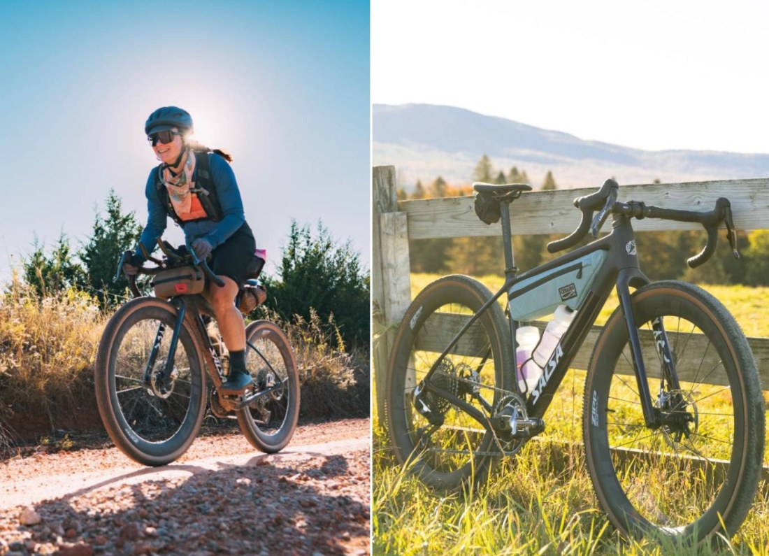 gravel bike closeup
