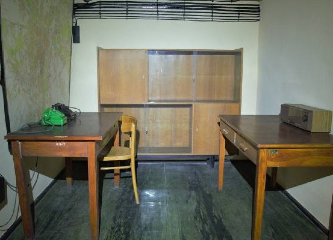 cold war bunker interior