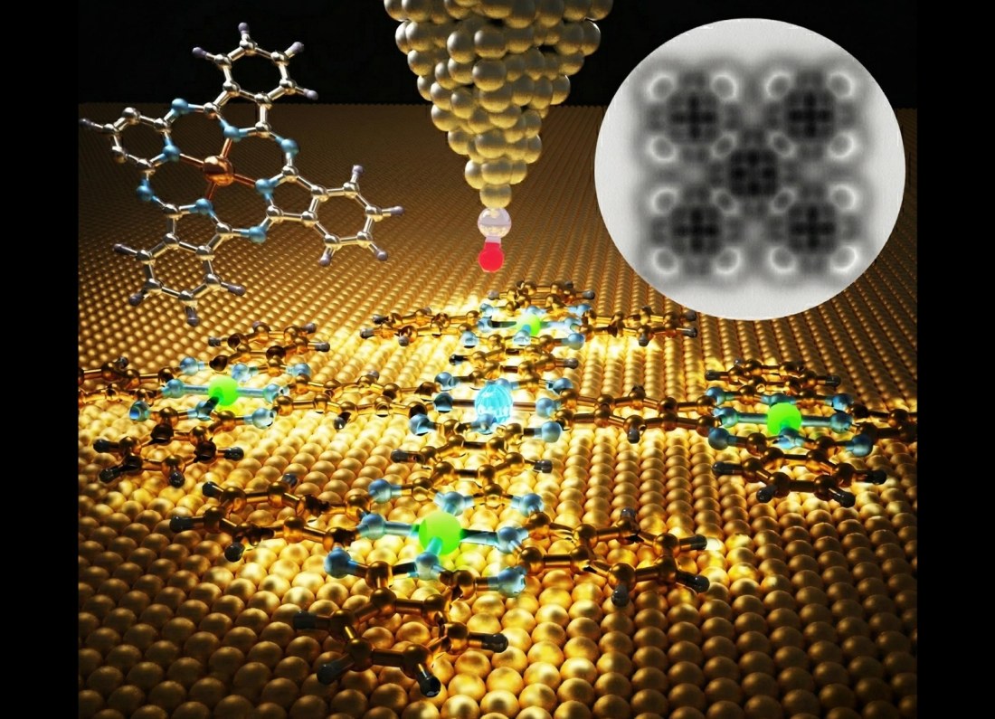 molecular transistor visualization