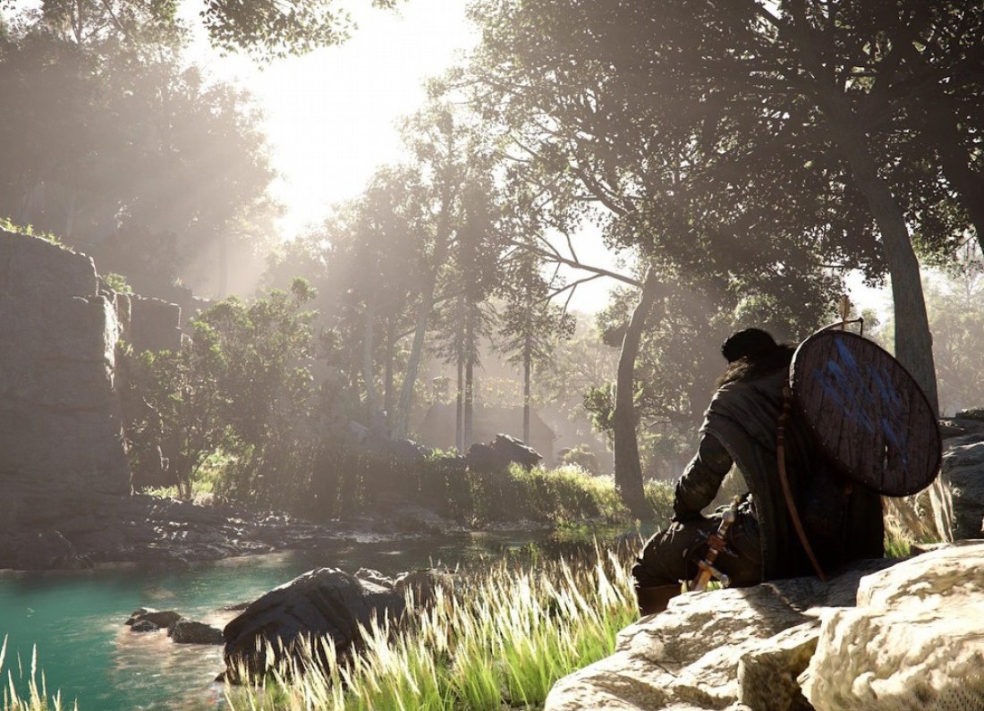 gamer playing Crimson Desert