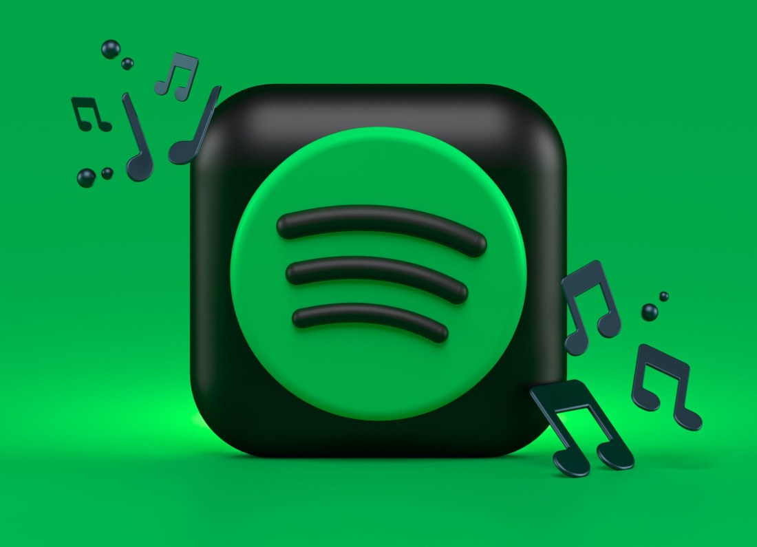 smartphone spotify interface
