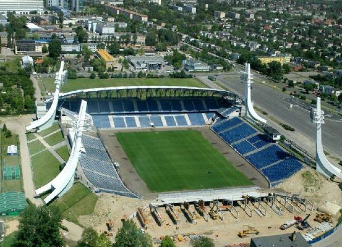 old football stadium