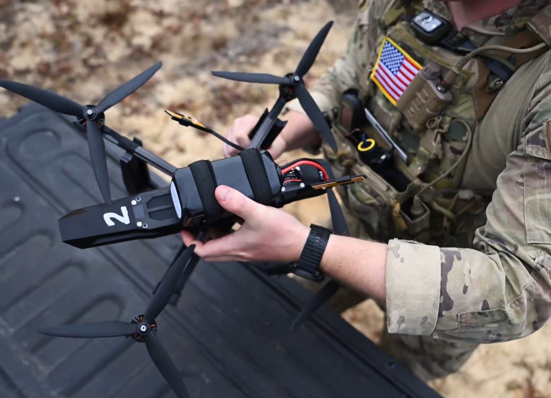 military drone flight