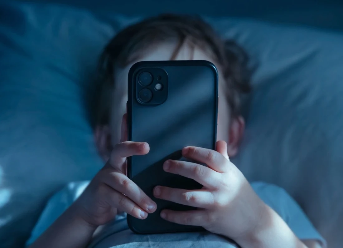 school children smartphones