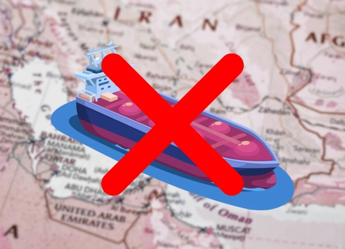 Strait of Hormuz map