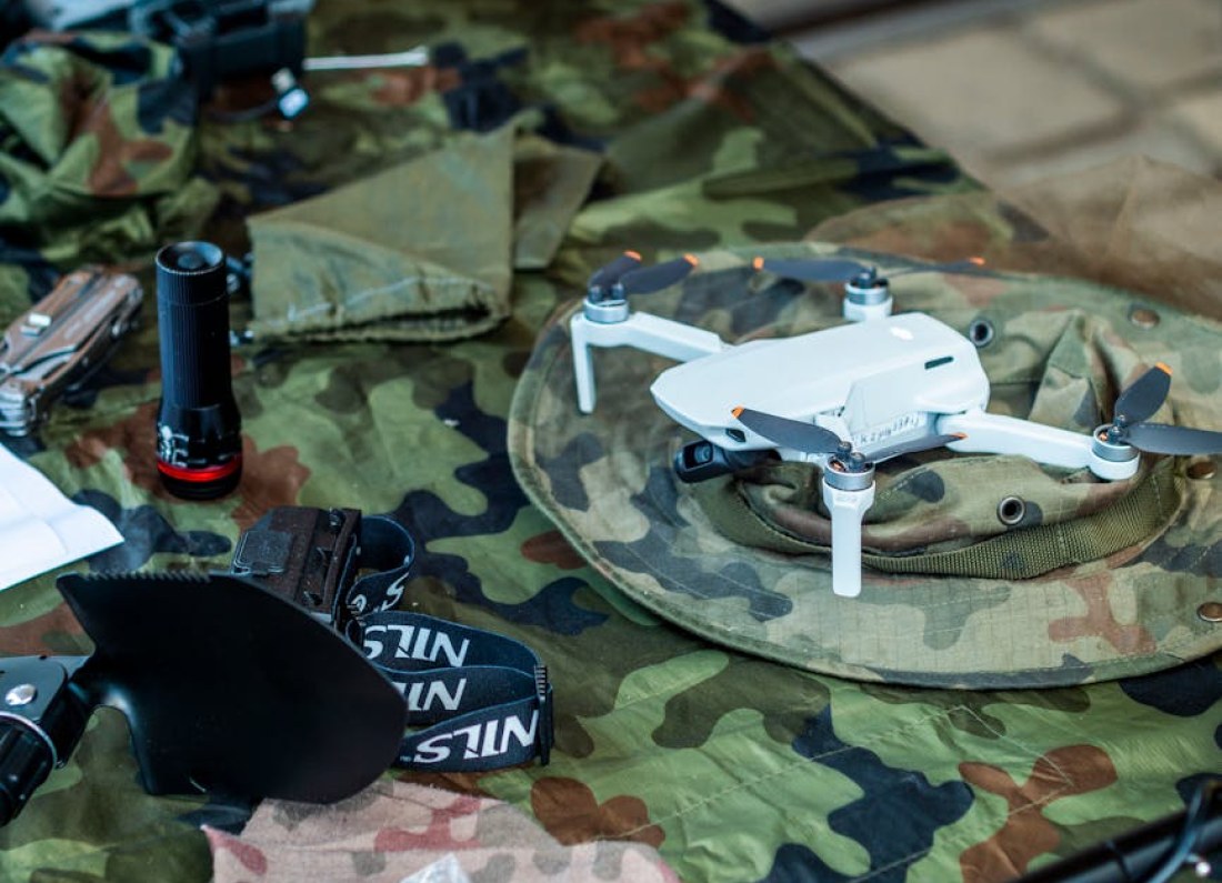 large military drone