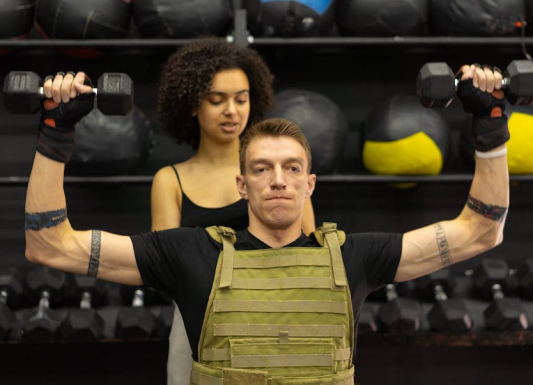 Dakota Norris training