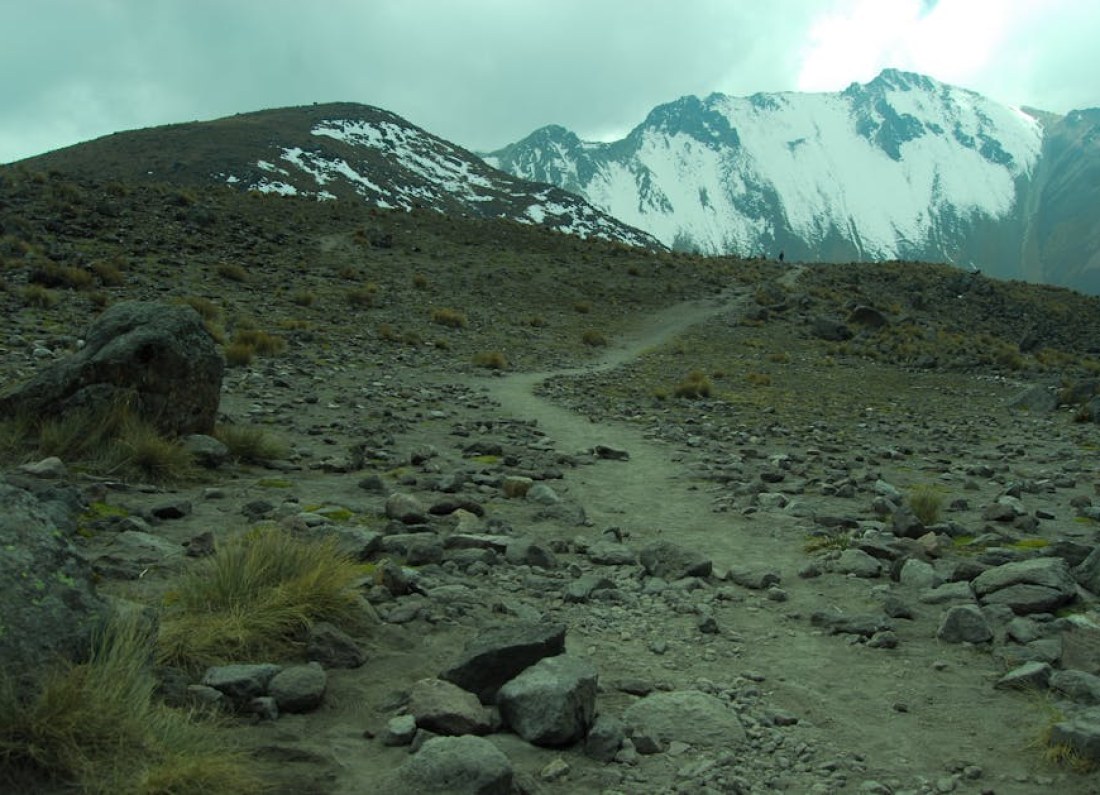 mountain hiking trail