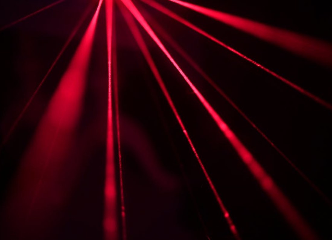 black hole simulation laser