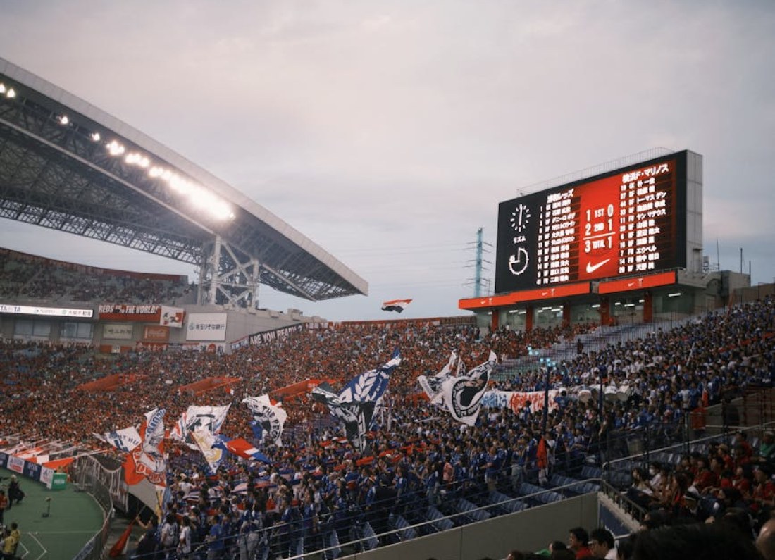 soccer match stadium