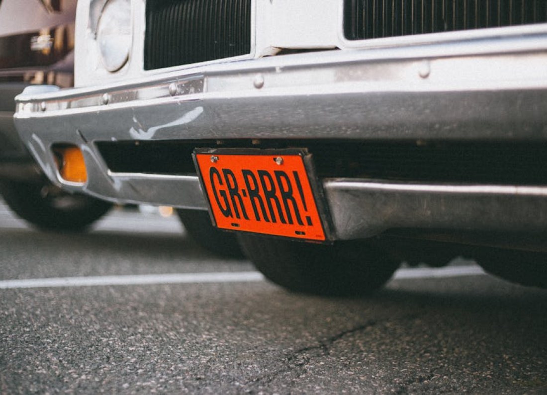 custom license plate