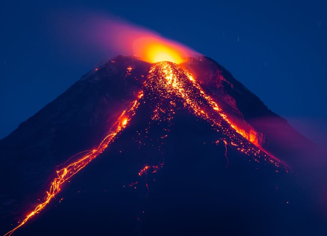 Mount Erebus eruption