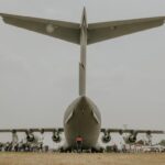 Chinese giant transport aircraft