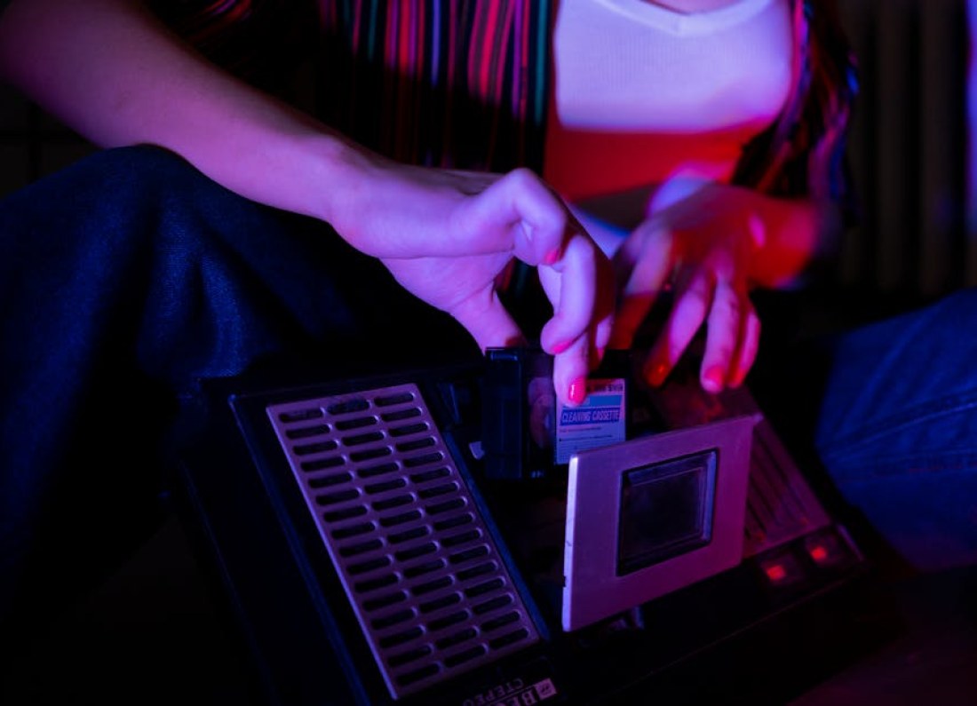 cassette tape player