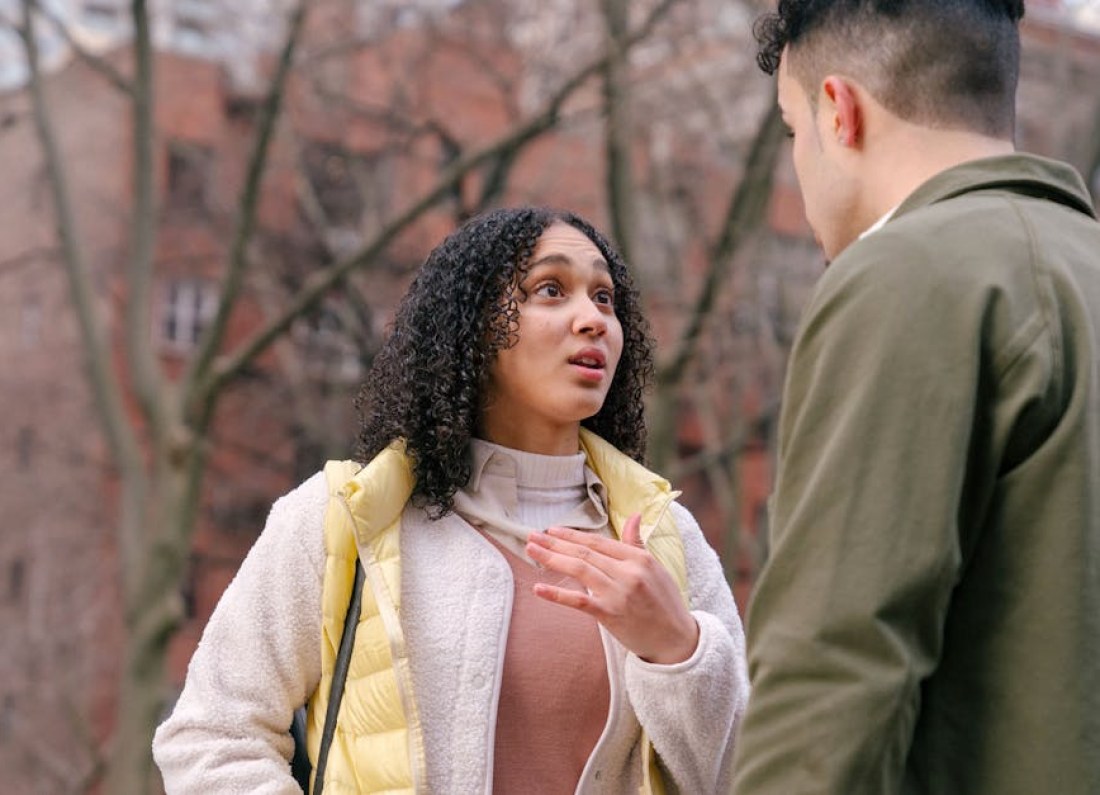 couple arguing