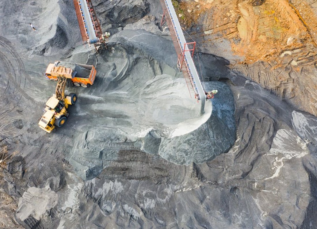Chinese mining excavation