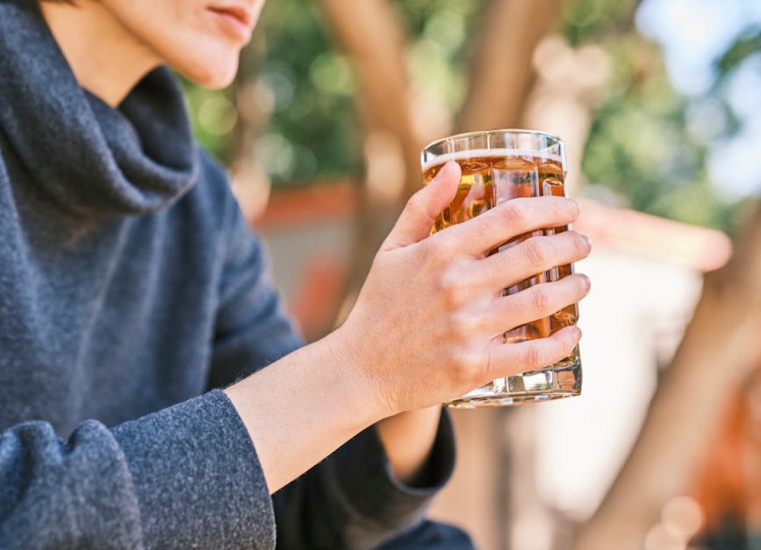 beer glass health