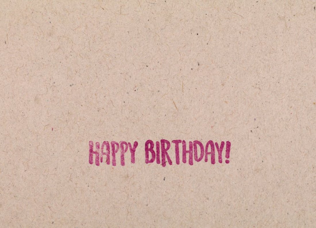 birthday wishes card