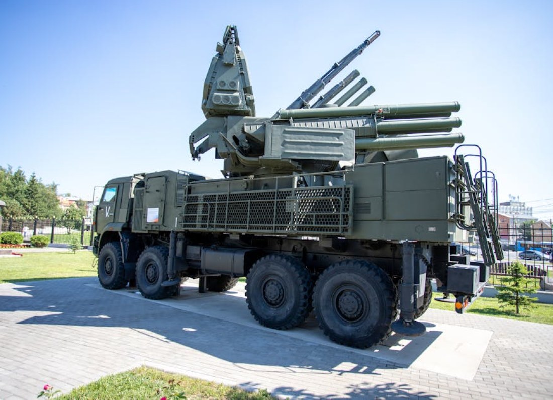 Patriot missile launcher